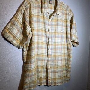 Patagonia Mens Plaid Shirt Sz XL